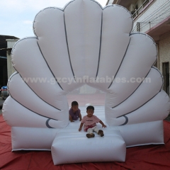 PVC White Wedding Bounce House Jumper Inflatable Bouncy Castle