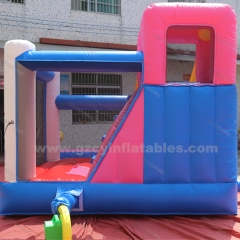 Inflatable Bouncer Jumping Castle Slide With Swimming Pool