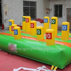 Inflatable Ring Toss Game Inflatable Carnival Game For Kids and Adults