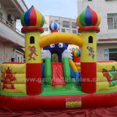 Customized Amusement Inflatable Combo Bouncer Inflatable Bounce House For Kids