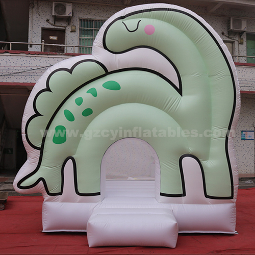 pvc inflatable small bounce house dinosaur kids bouncy castle