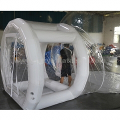 Outdoor PVC dome transparent tent bubble house with balloon