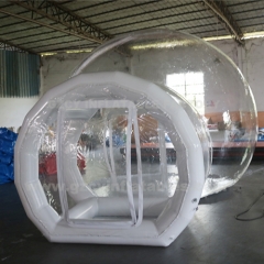 Outdoor PVC dome transparent tent bubble house with balloon