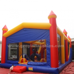 Commercial children's inflatable jumping castle inflatable obstacle course