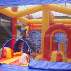 Commercial children's inflatable jumping castle inflatable obstacle course