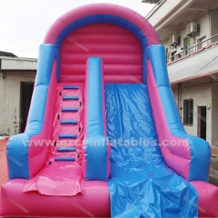 Commercial fun bouncing house children's inflatable castle slide inflatable dry slide