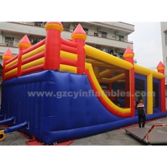 Commercial children's inflatable jumping castle inflatable obstacle course