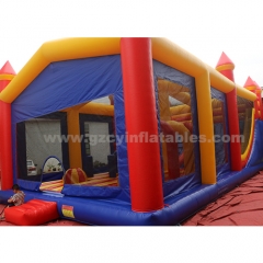 Commercial children's inflatable jumping castle inflatable obstacle course