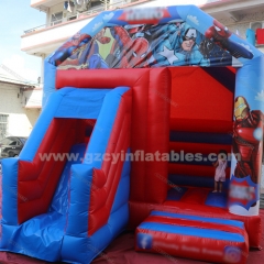 inflatable bouncy castle slide combo