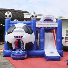 inflatable football bounce house inflatable soccer bouncy castle slide