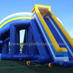 Large Adult Commercial Inflatable Water Slide Inflatable Rock Climbing Large Slide