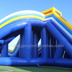 Large Adult Commercial Inflatable Water Slide Inflatable Rock Climbing Large Slide