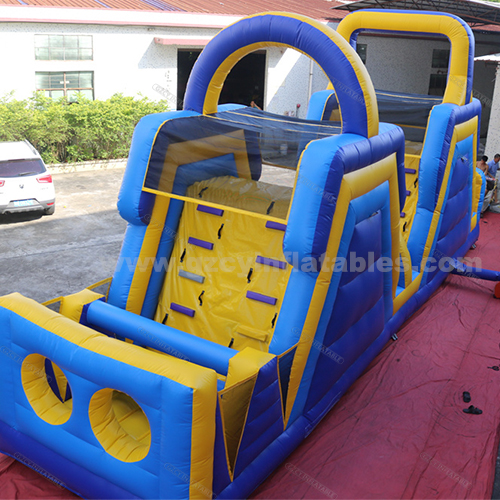 outdoor amusement park sport playground inflatable obstacle course