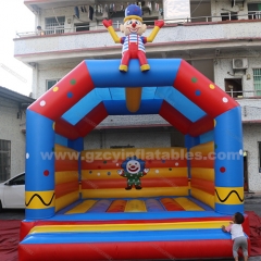 Commercial inflatable clown jumping castle for kids