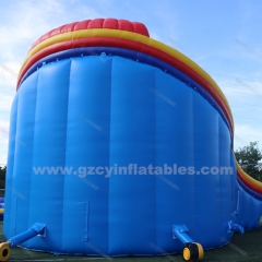 Giant inflatable water slides, inflatable double triple lane slip slide