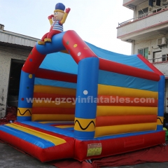 Commercial inflatable clown jumping castle for kids