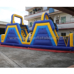 outdoor amusement park sport playground inflatable obstacle course
