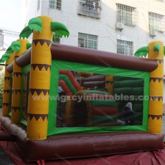 Commercial kids Inflatable Dino Park Inflatable House Jumping Castle Slide