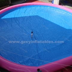 Large PVC inflatable swimming pool