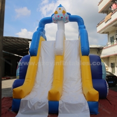 Commercial Kids Inflatable Penguin Slide With Pool