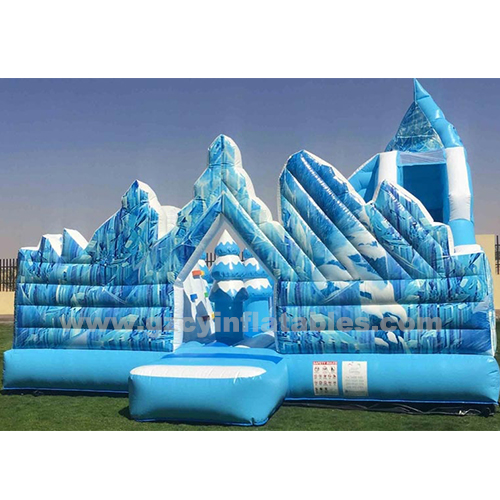 Frozen Inflatable Playground Inflatables Castle For Kids