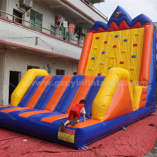 Outdoor Inflatable Rock Climbing Wall