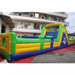 Commercial inflatable obstacle training jumping house inflatable castle combo