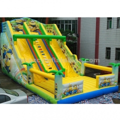 Minion inflatable water slide adult jumping castle inflatable water slide