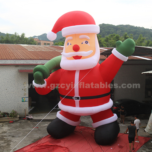 Commercial Outdoor Party Inflatable Christmas Inflatable Advertising Decoration Santa Claus