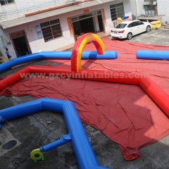 Outdoor Inflatable Kart Race Track For kids