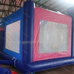 Frozen Inflatable Castle Slide Combo