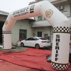 Outdoor Inflatable Advertising Inflatable sheriff Arch