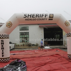 Outdoor Inflatable Advertising Inflatable sheriff Arch