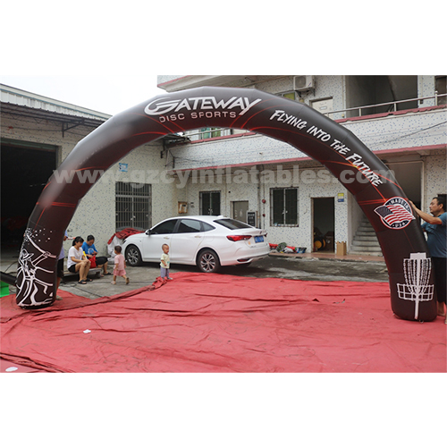 Inflatable Advertising Inflatable Disc Sports Arch