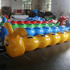 Inflatable Caterpillar Water Toys, Inflatable Banana Water Play Boat