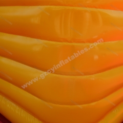 Commercial Yellow Inflatable Jumping Trampoline