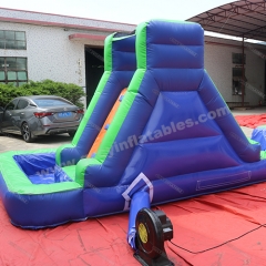 Kids Party Game Playground Mini Bounce House With Slide