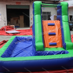 Kids Party Game Playground Mini Bounce House With Slide