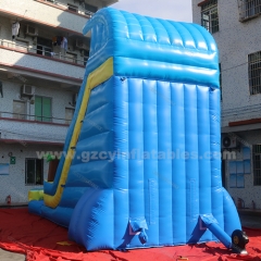 Giant Commercial Backyard Inflatable Water Slide With Pool