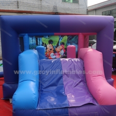 Mickey Inflatable Jumping Castle Inflatable Bounce House Slide Combo