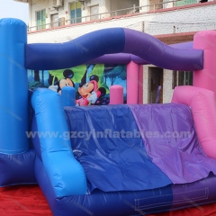 Mickey Inflatable Jumping Castle Inflatable Bounce House Slide Combo