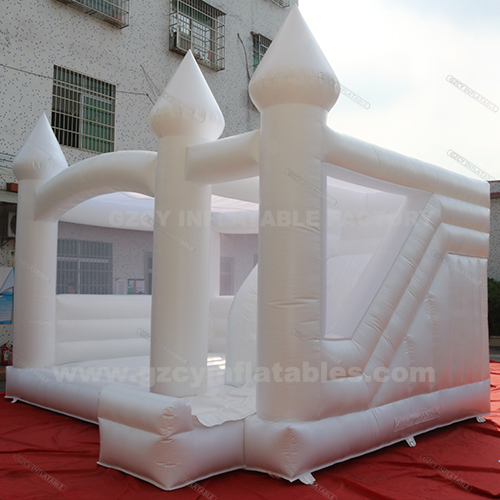 White Inflatable Wedding/Party Castle