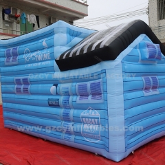 Commercial castle inflatable party tent