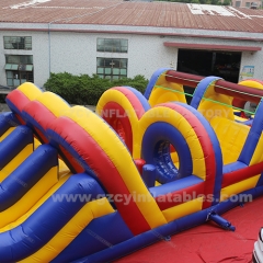 kids inflatable obstacle course race game