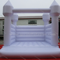 Rainbow Color Inflatable Wedding Bounce House