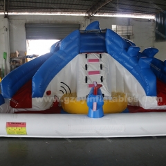 kids inflatable water park slide