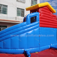 PVC Inflatable Water Slide With Pool for kids