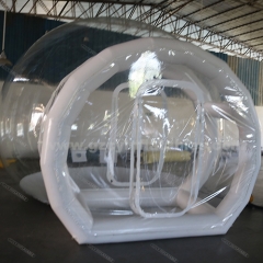 PVC inflatable bubble tent outdoor inflatable camping dome transparent tent