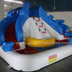 kids inflatable water park slide