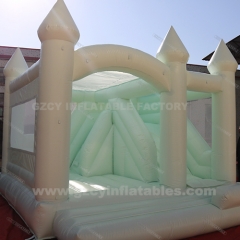 Inflatable Wedding Bouncy House with slide